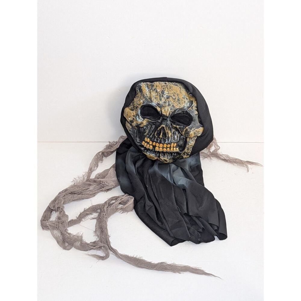 Grim Reaper Skull Ghoul Skeleton Easter Unlimited Halloween Mask Adult